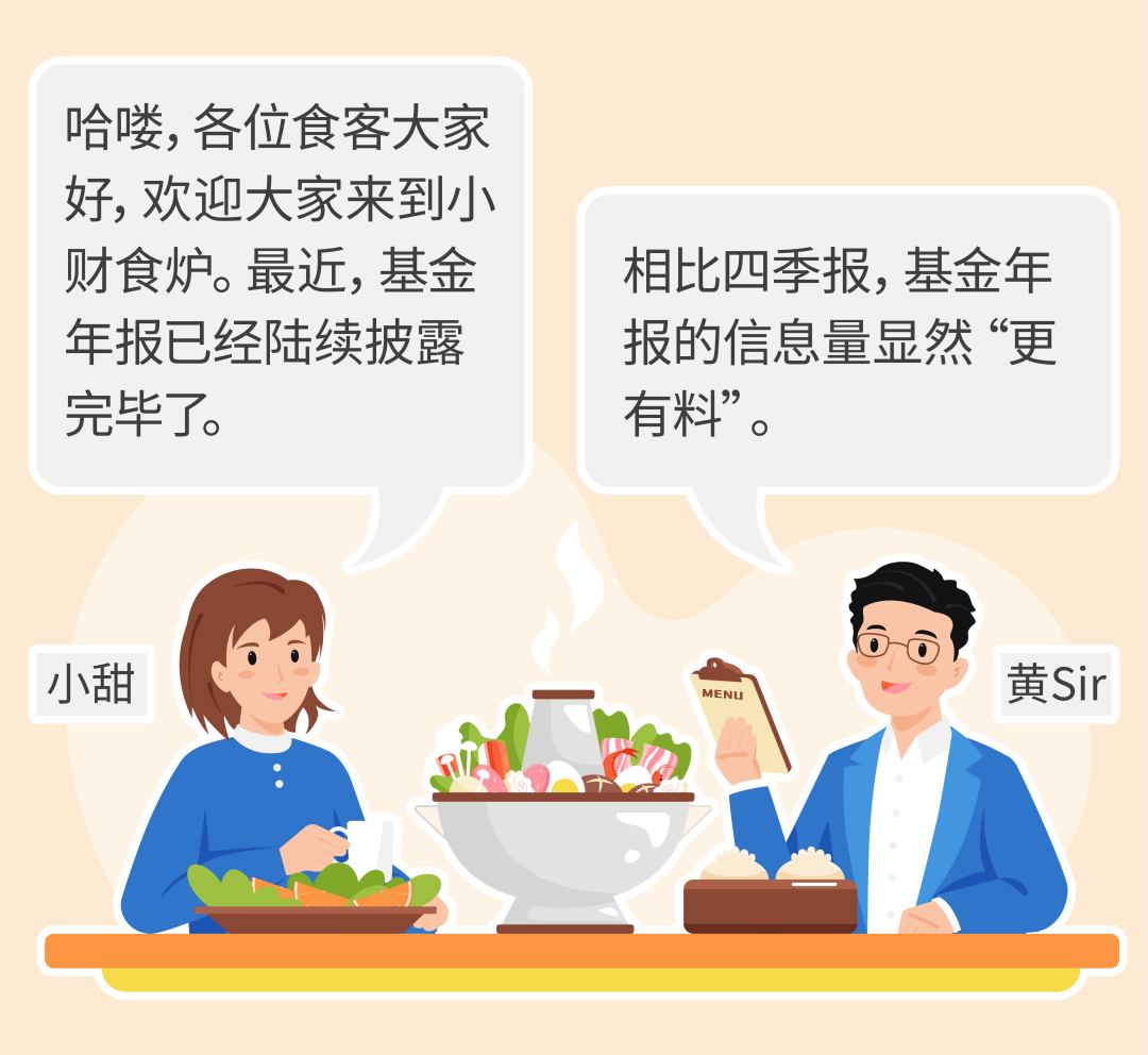 小财食炉丨基金年报的“隐形菜单”(1) 小财食炉丨基金年报的“隐形菜单”(1)