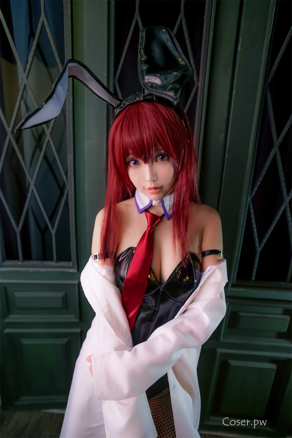 湾湾COS EEZ.0137 ElyEE子 Kurisu Makise 牧濑红莉栖 [18P 37M]