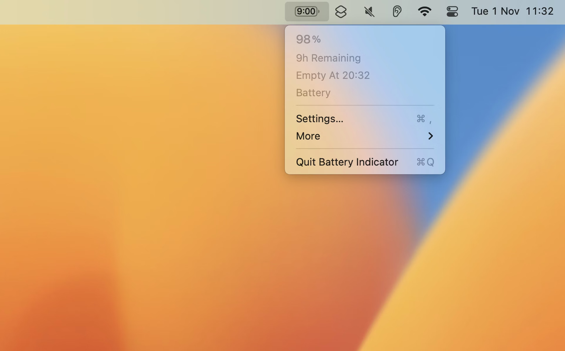 Battery Indicator for Mac v2.15.0直装版 电池指示灯工具
