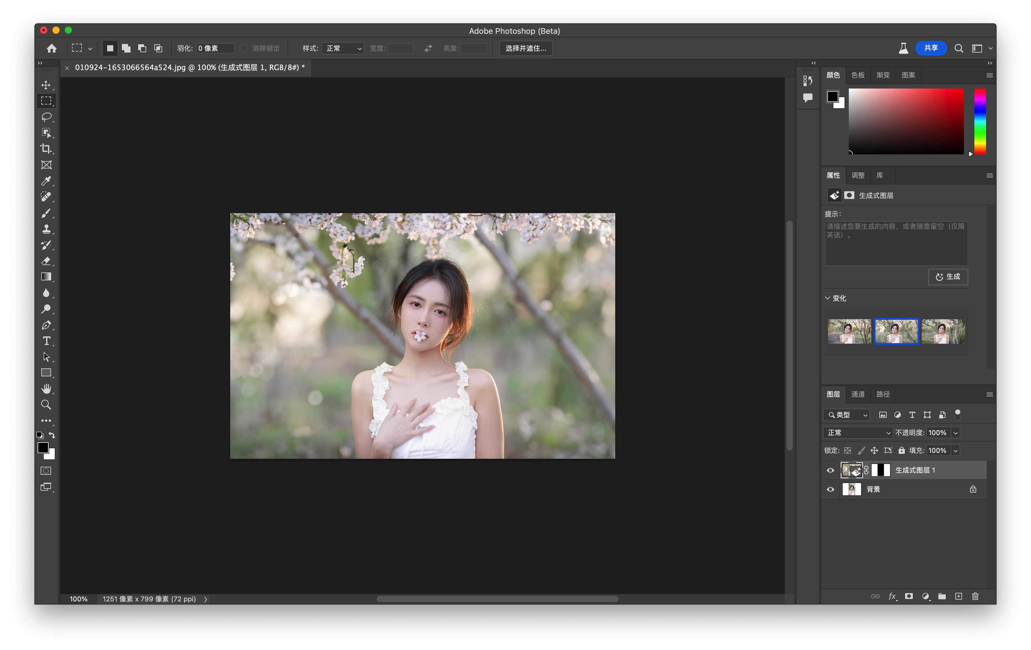 Adobe Photoshop 2023 for Mac v24.6 Beta 中文激活版 intel/M1通用(ps2023) 🌍支持多语言安装！支持神经滤镜 Neural Filters