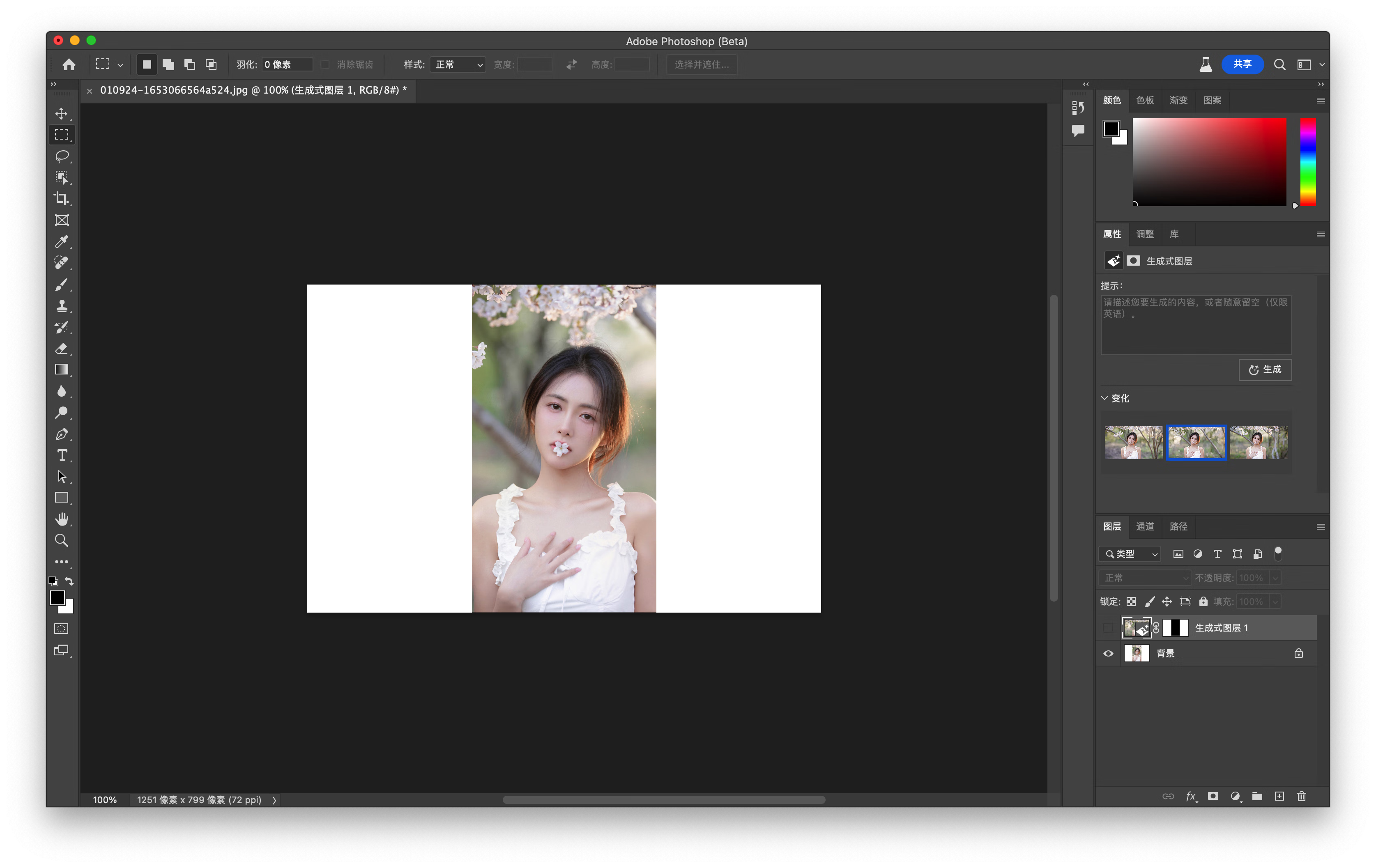 Adobe Photoshop 2023 for Mac v24.6 Beta 中文激活版 intel/M1通用(ps2023) 🌍支持多语言安装！支持神经滤镜 Neural Filters
